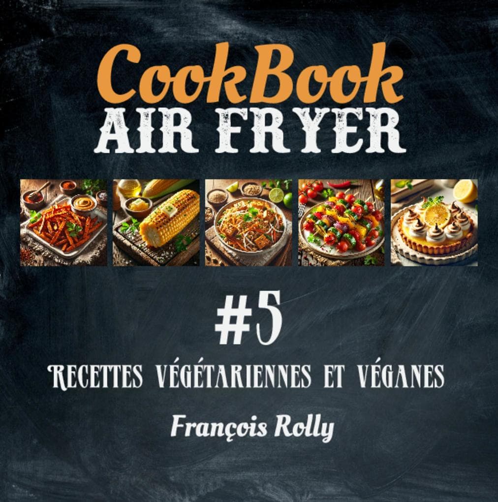 CookBook - Air Fryer - Recettes végétariennes et véganes - #5 (CookBooks, #5)