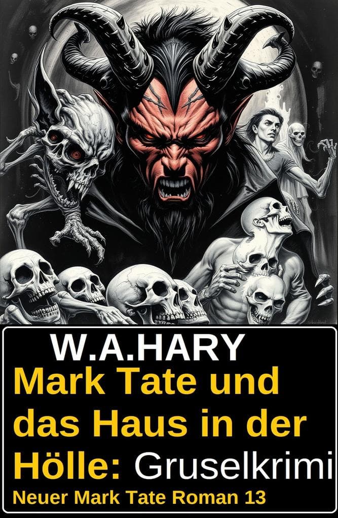 Mark Tate und das Haus in der Hölle: Gruselkrimi: Neuer Mark Tate Roman 13