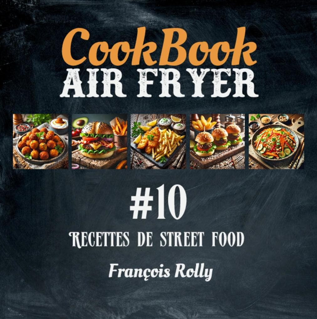 CookBook - Air Fryer - Recettes de street food - #10 (CookBooks, #10)