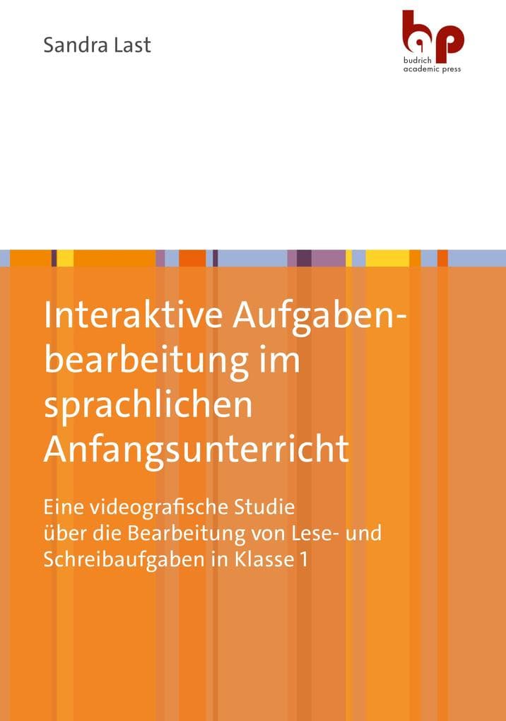 Interaktive Aufgabenbearbeitung im sprachlichen Anfangsunterricht