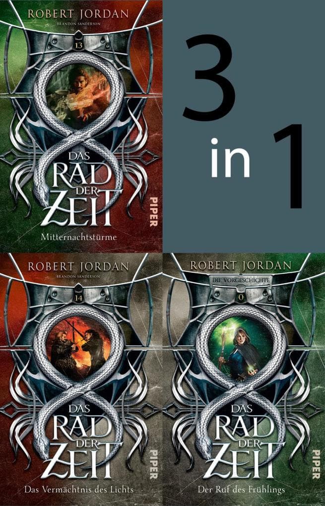 Bundle: Das Rad der Zeit 13, 14 und 0