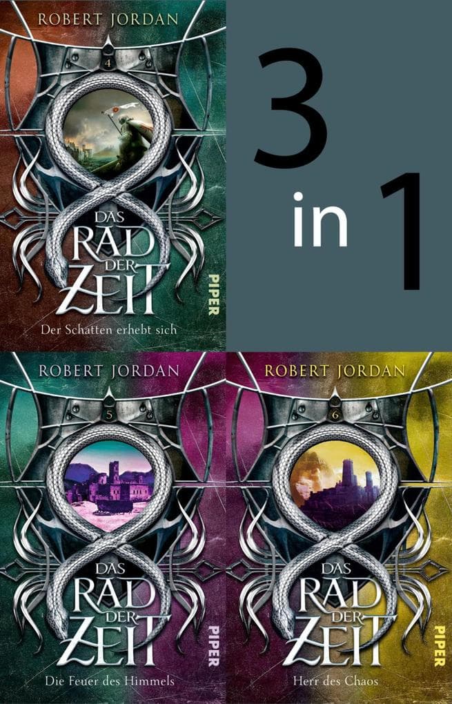 Bundle: Das Rad der Zeit 4 bis 6