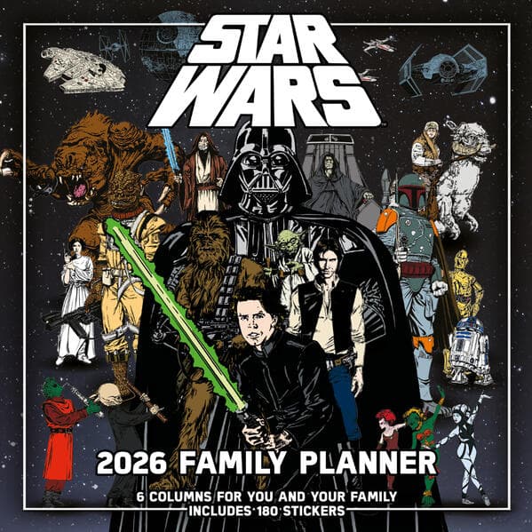 STAR WARS Familienplaner im Format 30 x 30