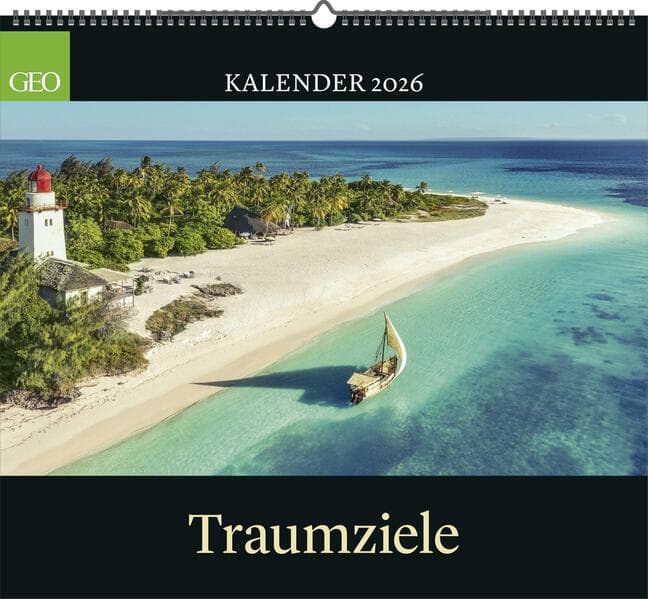 GEO Traumziele 2026 - Wand-Kalender - Reise-Kalender - Poster-Kalender - 50x45
