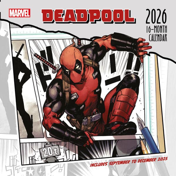 DEADPOOL - Broschürenkalender im Format 30 x 30