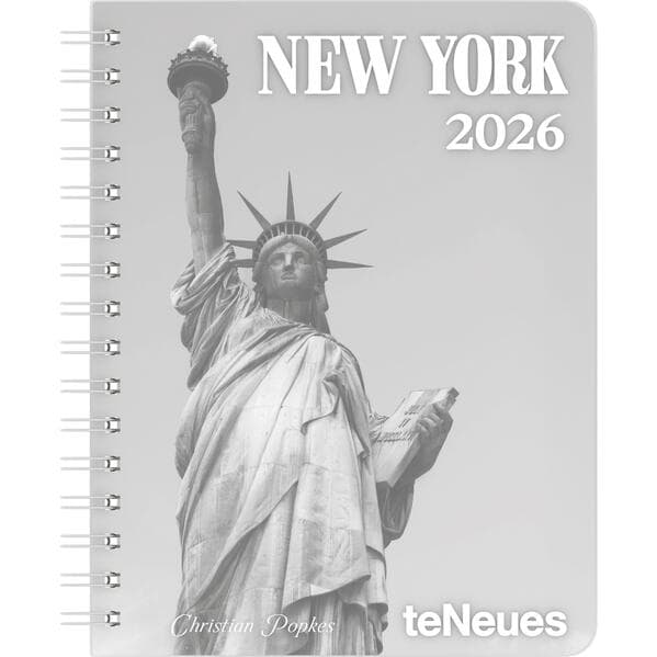 New York 2026 - Diary - Buchkalender - Taschenkalender - 16,5x21,6