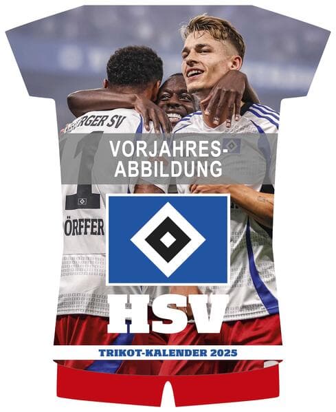 Hamburger SV 2026 - Trikotkalender - Fußball-Kalender - Fan-Kalender - 34,1x42