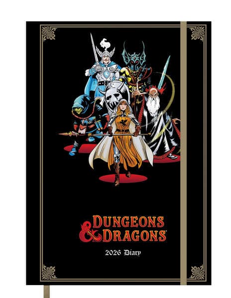 DUNGEONS & DRAGONS - Buchkalender im Format 14,8 x 21