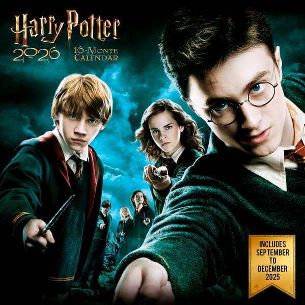 HARRY POTTER (FASHION) - Broschürenkalender im Format 30 x 30