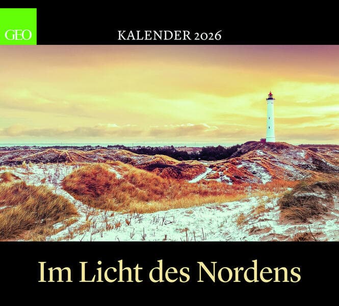 GEO Im Licht des Nordens 2026 - Wand-Kalender - Reise-Kalender - Poster-Kalender - 50x45