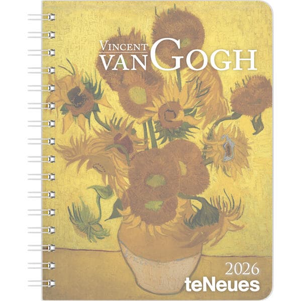 Vincent van Gogh 2026 - Diary - Buchkalender - Taschenkalender - 16,5x21,6