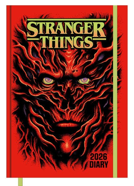 STRANGER THINGS Buchkalender im Format 14,8 x 21