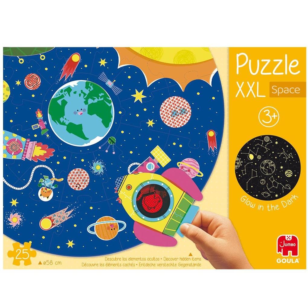 GOULA - XXL-Weltraum-Puzzle - 25 Teile