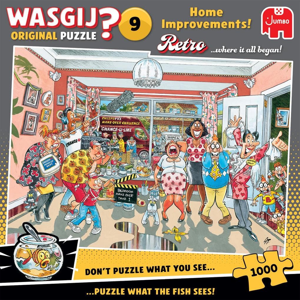 Wasgij Retro Original 9 - Reine Geschmackssache - Puzzle 1000 Teile