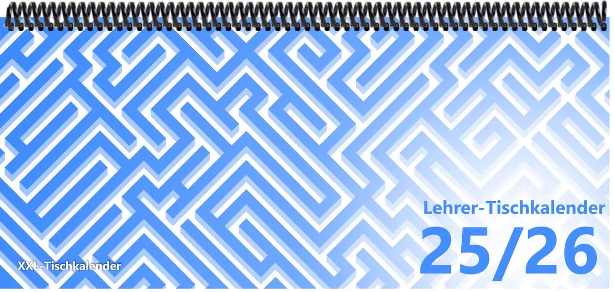 Lehrer - Tischkalender 2025/26