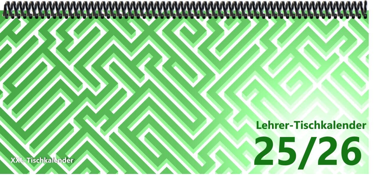 Lehrer - Tischkalender 2025/26