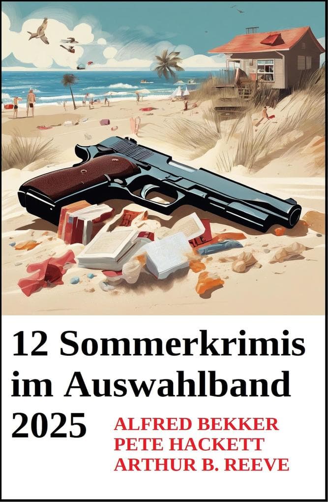 12 Sommerkrimis im Auswahlband 2025