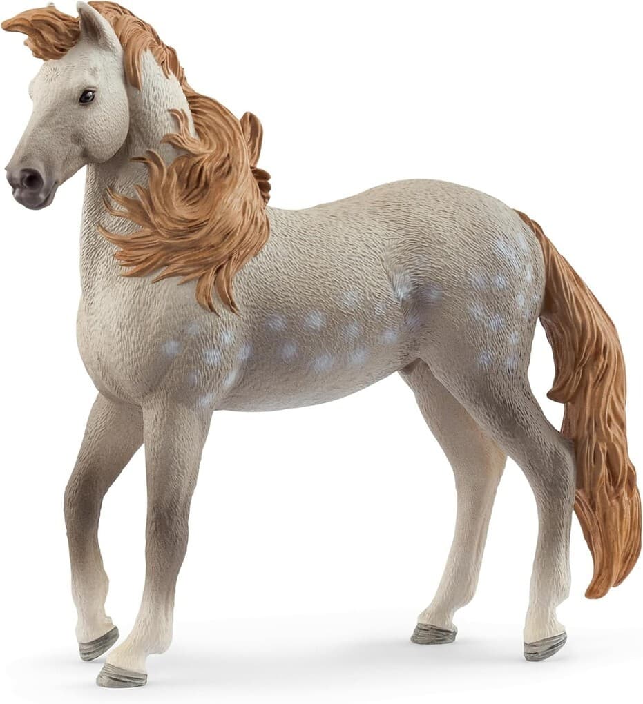 Schleich 14895 - Horse Club, Andalusier Hengst, Tierfigur, Länge: 11,5 cm