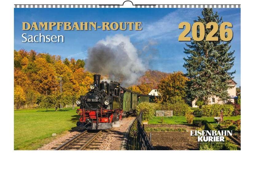 Dampfbahn-Route Sachsen 2026