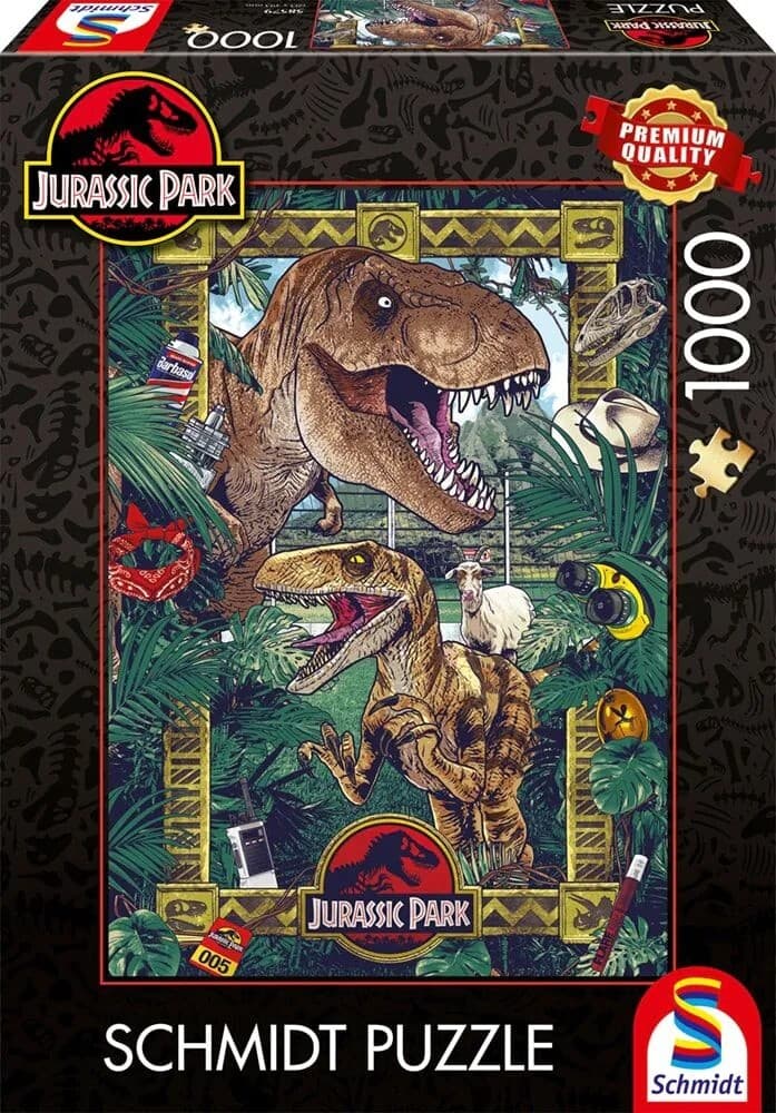 Schmidt 58579 - Jurassic Park, Die Ära der Dinosaurier, Puzzle, 1000 Teile