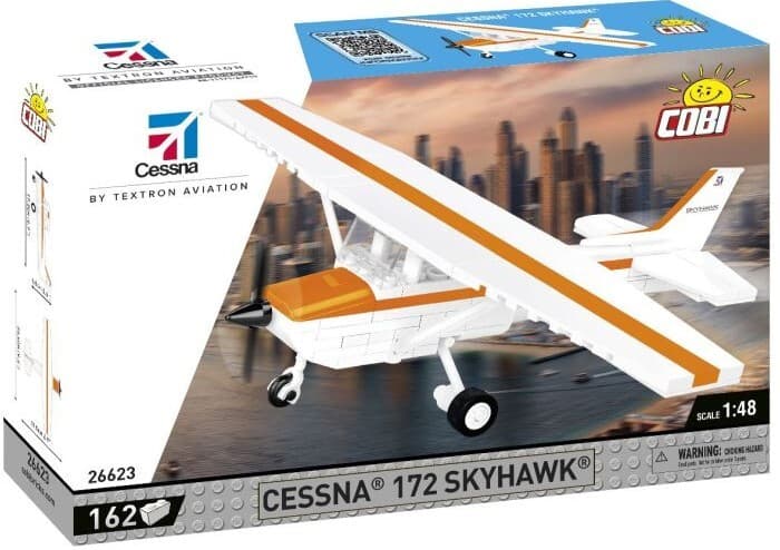 COBI 26623 - Cessna 172 Skyhawk, Maßstab 1:48, Klemmbausteine, 162 Teile