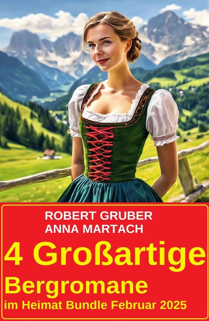 4 Großartige Bergromane im Heimat Bundle Februar 2025