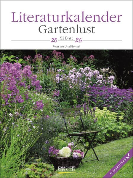 Literaturkalender Gartenlust 2026