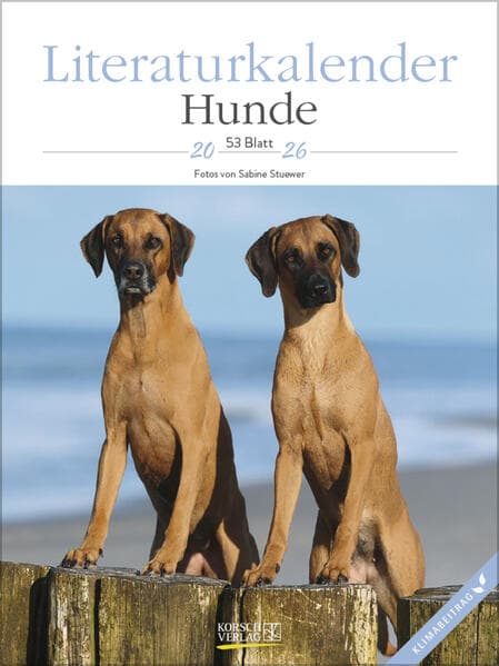 Literaturkalender Hunde 2026