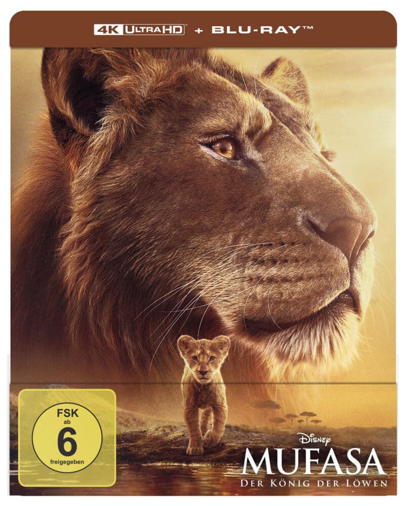 Mufasa: Der König der Löwen UHD (Limited Steelbook)