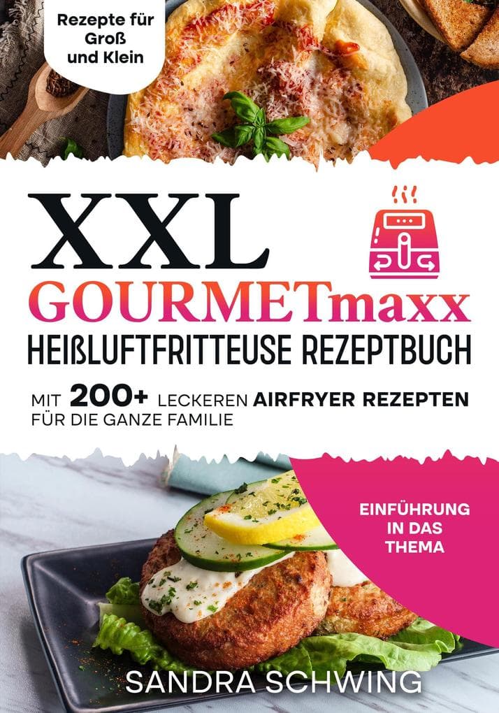 XXL GOURMETmaxx Heißluftfritteuse Rezeptbuch