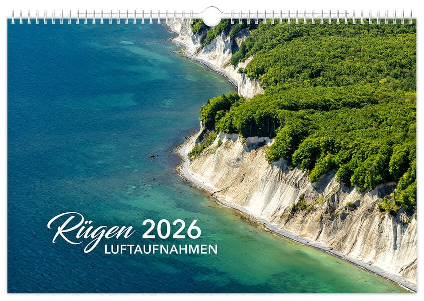 Kalender Rügen Luftaufnahmen 2026