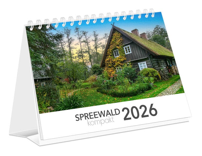 Kalender Spreewald kompakt - Peter Becker 2026