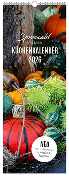 Küchenkalender Spreewald 2026 NEU! inkl. Rezepte