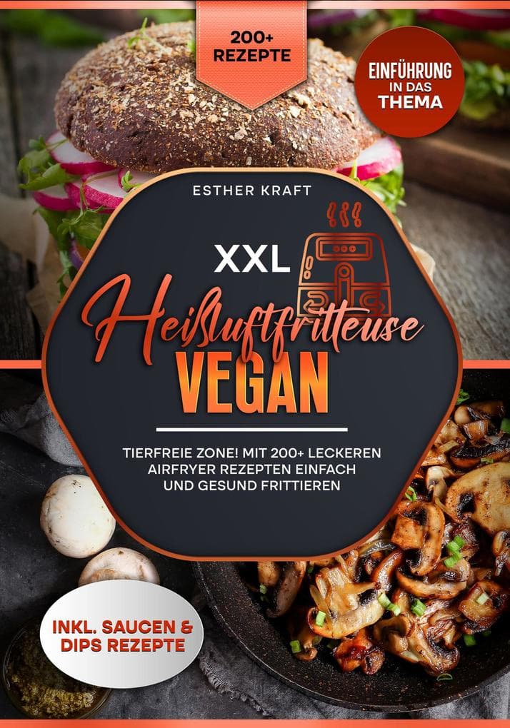 XXL Heißluftfritteuse Vegan