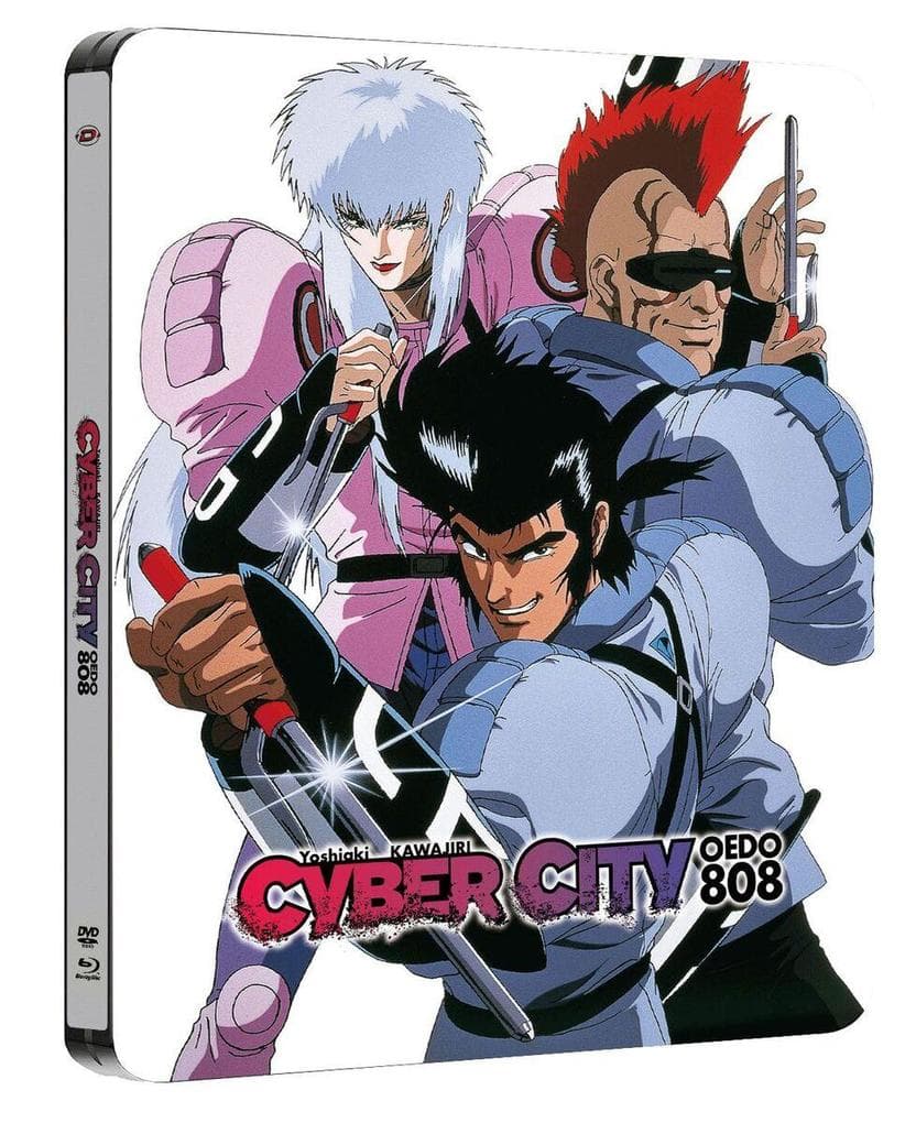 Cyber City Oedo 808 - 3 OVAs - Steelbook - A4 Collector's Edition [DVD+Blu-ray]