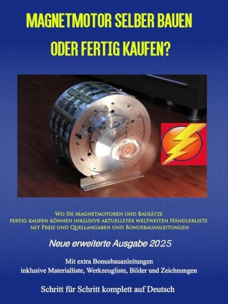 Magnetmotor selber bauen oder fertig kaufen? Ausgabe 2025