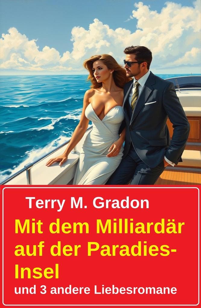 Mit dem Milliardär auf der Paradies-Insel und 3 andere Liebesromane