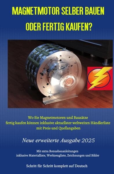 Magnetmotor selber bauen oder fertig kaufen? Ausgabe 2025