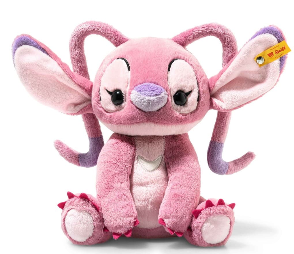 Steiff 024481 - Disney Originals Angel, Plüschfigur, rosa, 23 cm, Lilo&Stitch