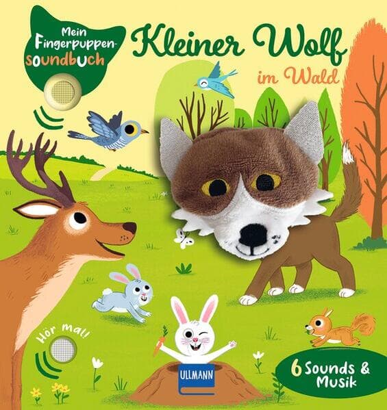 Mein Fingerpuppen-Soundbuch - Kleiner Wolf im Wald