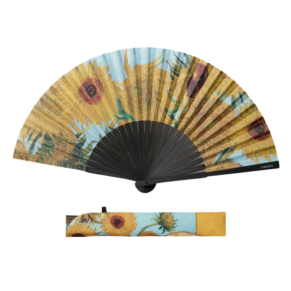 Fächer van Gogh, Sonnenblumen