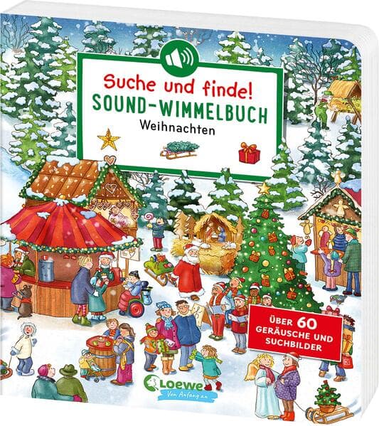 Suche und finde! Sound-Wimmelbuch - Weihnachten