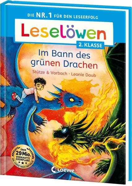 Leselöwen 2. Klasse - Im Bann des grünen Drachen