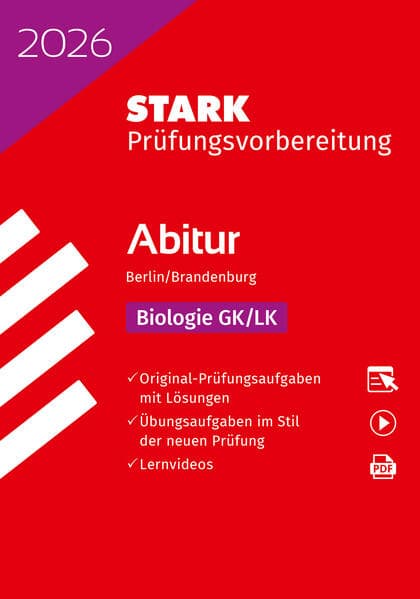 STARK Biologie GK/LK - Abitur 2026 Berlin/Brandenburg - Prüfungsvorbereitung