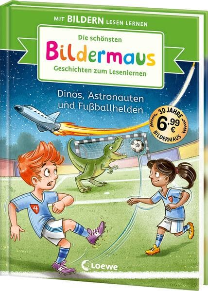 Die schönsten Bildermaus-Geschichten zum Lesenlernen - Dinos, Astronauten und Fußballhelden