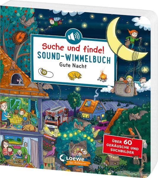 Suche und finde! Sound-Wimmelbuch - Gute Nacht