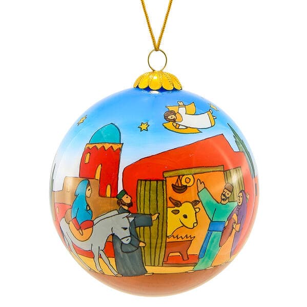 Christbaumkugel 'Herbergssuche'