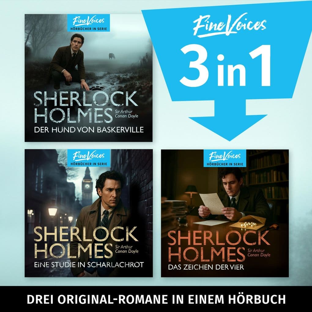 Die große Sherlock Holmes Hörbuch-Box