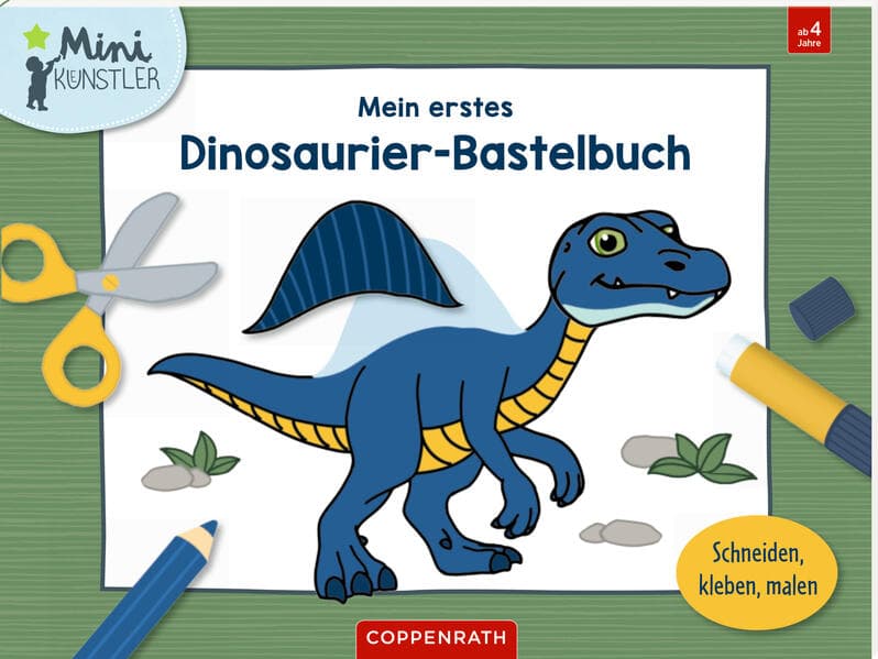 Mein erstes Dinosaurier-Bastelbuch