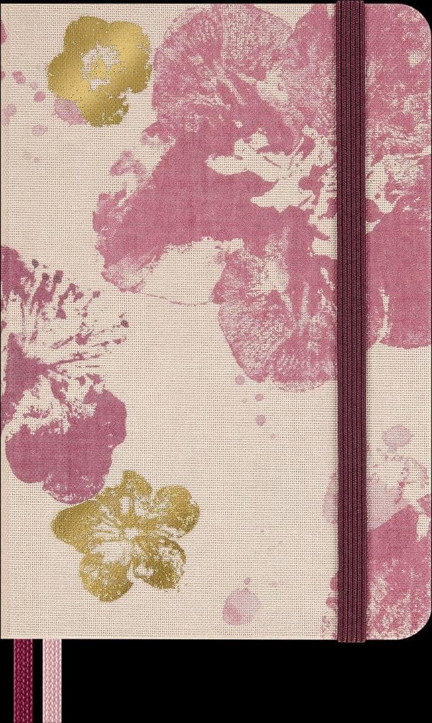 Moleskine Sakura Notizbuch limitierte Ausgabe P/A6, liniert, fester Einband
